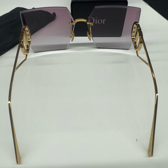 DIOR women’s glasses 30Montaigne S7U Purple-to-Pink Gradient Square Sunglasses main image 6